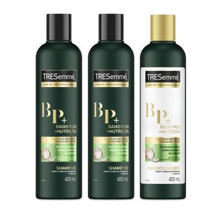 Kit Shampoo 2 Unidades + Condicionador Tresseme Baixo Poo 400ml - Kit Shampoo 2 Unidades + Condicionador Tresemmé Baixo Poo 400ml Menor preço em Kit Shampoo 2 Unidades + Condicionador Tresseme Baixo Poo 400ml - Kit Shampoo 2 Unidades + Condicionador Tresemmé Baixo Poo 400ml