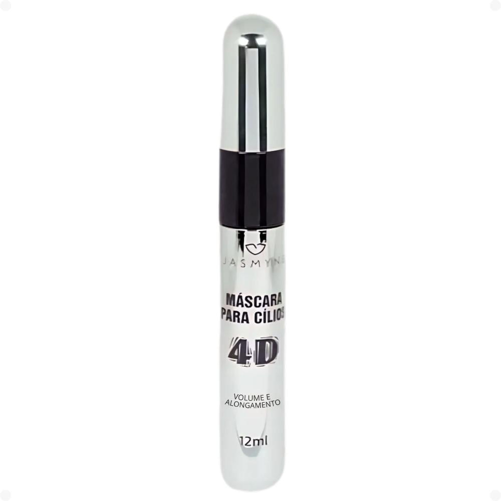 Máscara Para Cílios Jasmyne 4D Volume e alongamento Preta Ref.J0106