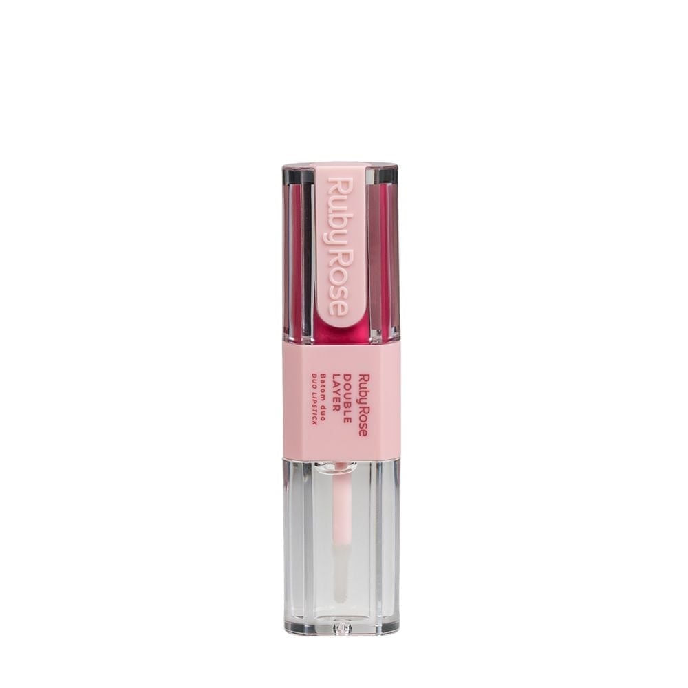 Batom Líquido Duo Double Layer HBL6102-DL30 Ruby Rose Double Layer