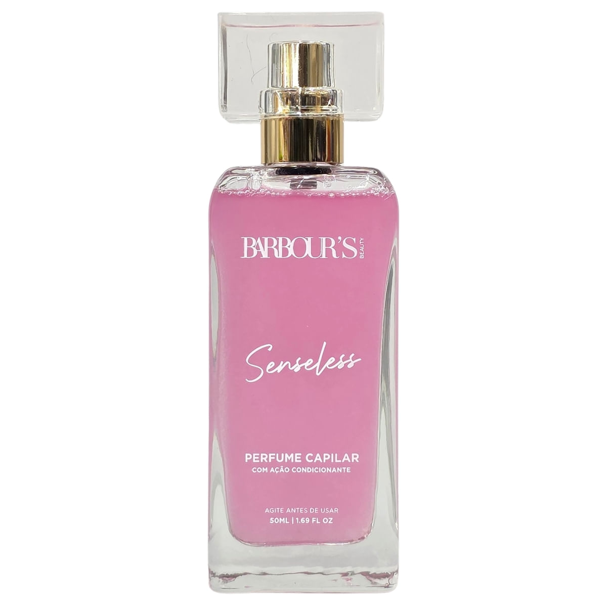 Perfume Capilar Bifásico Spray Senseless Barbours Beauty 50ml