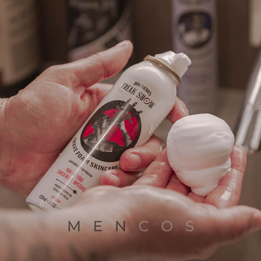 Espuma de Barbear Shave Foam Skincare Freak Show 150mL Don Alcides