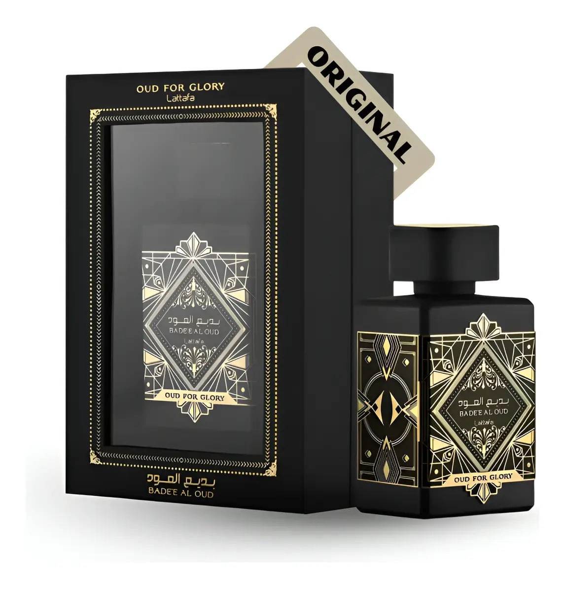 Perfume Badee Al Oud For Glory Lattafa Masculino 100ml Eau De Parfum