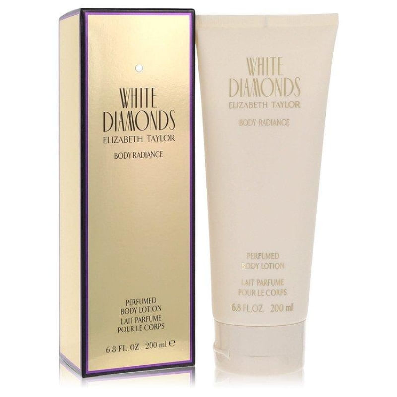 Perfume Feminino White Diamonds Loção Corporal Elizabeth Taylor 200 ML Loção