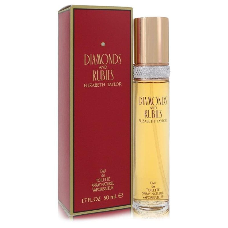 Perfume Feminino Diamonds & Rubies Elizabeth Taylor 50 ML Eau De Toilette