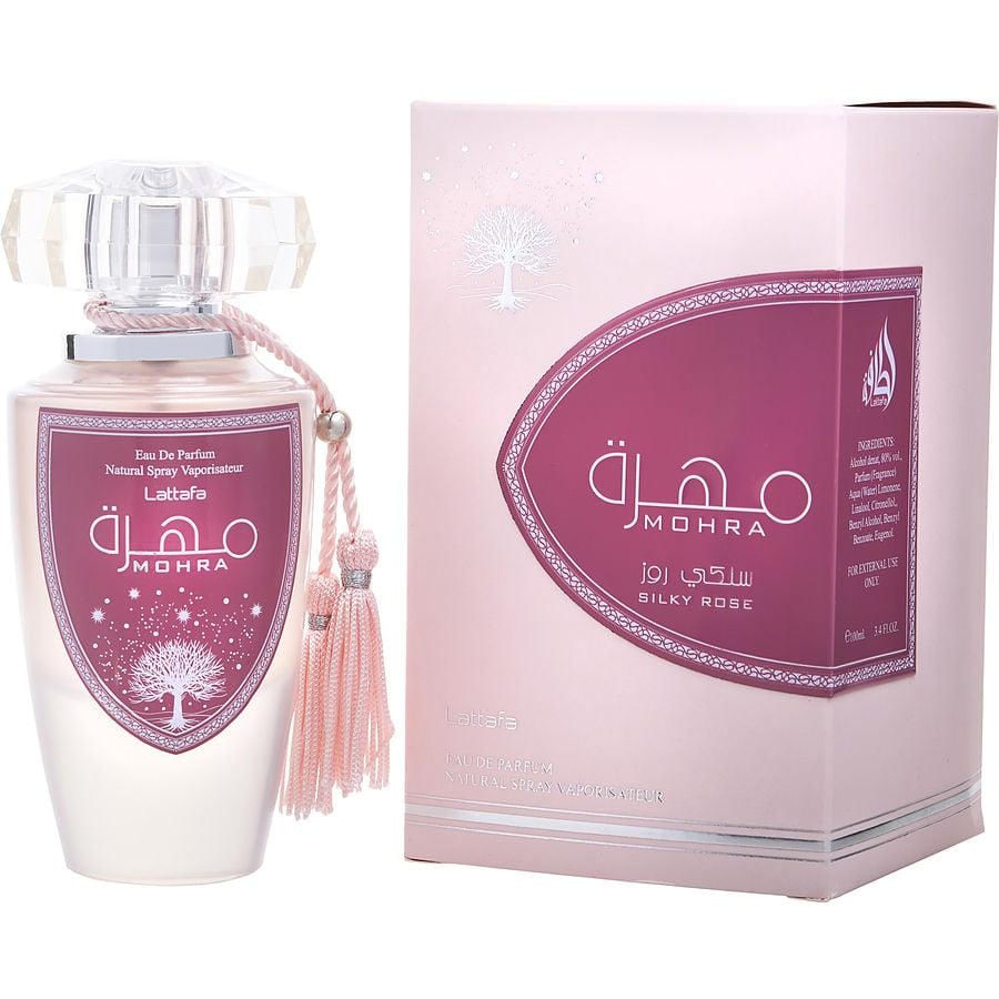Perfume Feminino Lattafa Mohra Silky Rose Eau De Parfum Spray 100 Ml