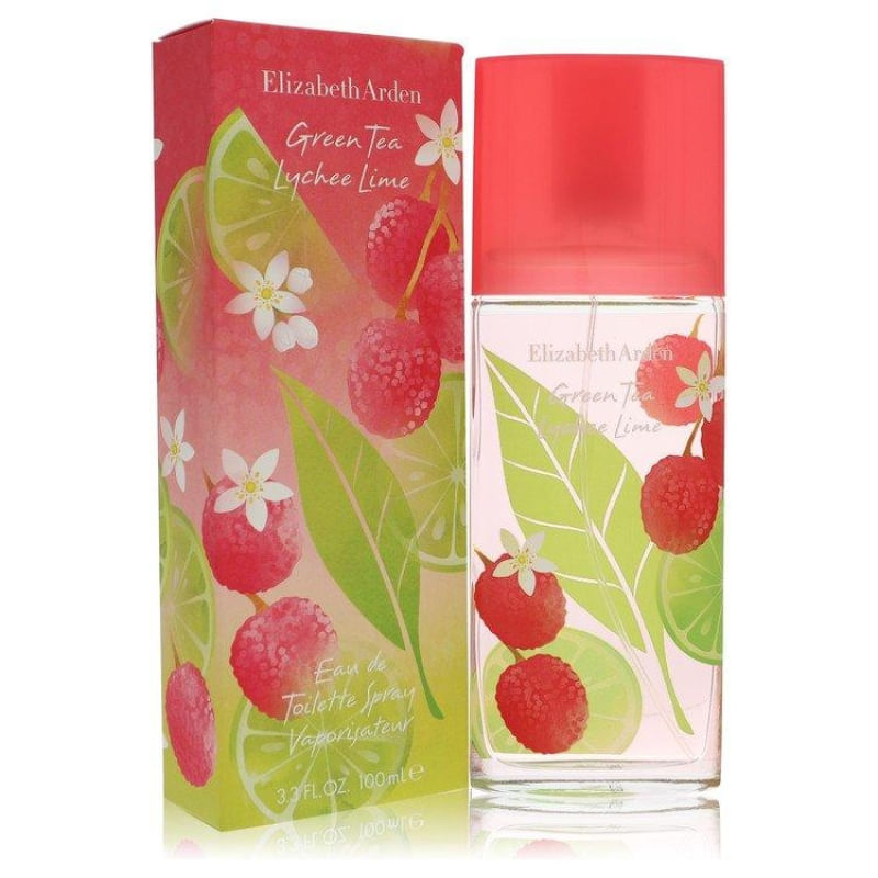 Perfume Feminino Green Tea Lychee Lime Elizabeth Arden Eau De Toilette 100 Ml