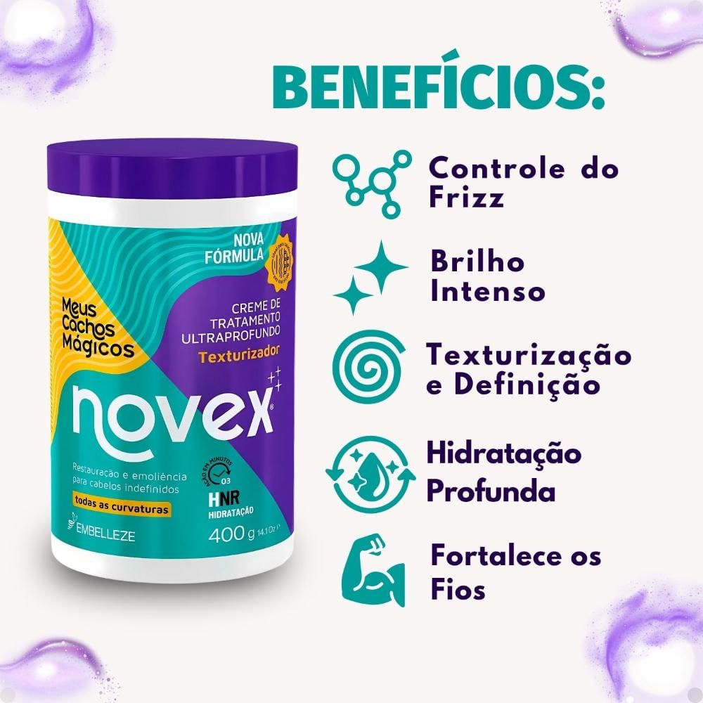 Creme de Tratamento Condicionante Embelleze Meus Cachos – miniatura 2