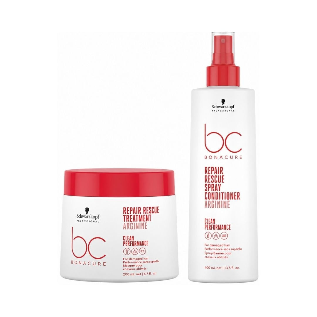 Kit SchwarzkopfBC Repair Rescue Mask 200ml+Spray Cond 400ml