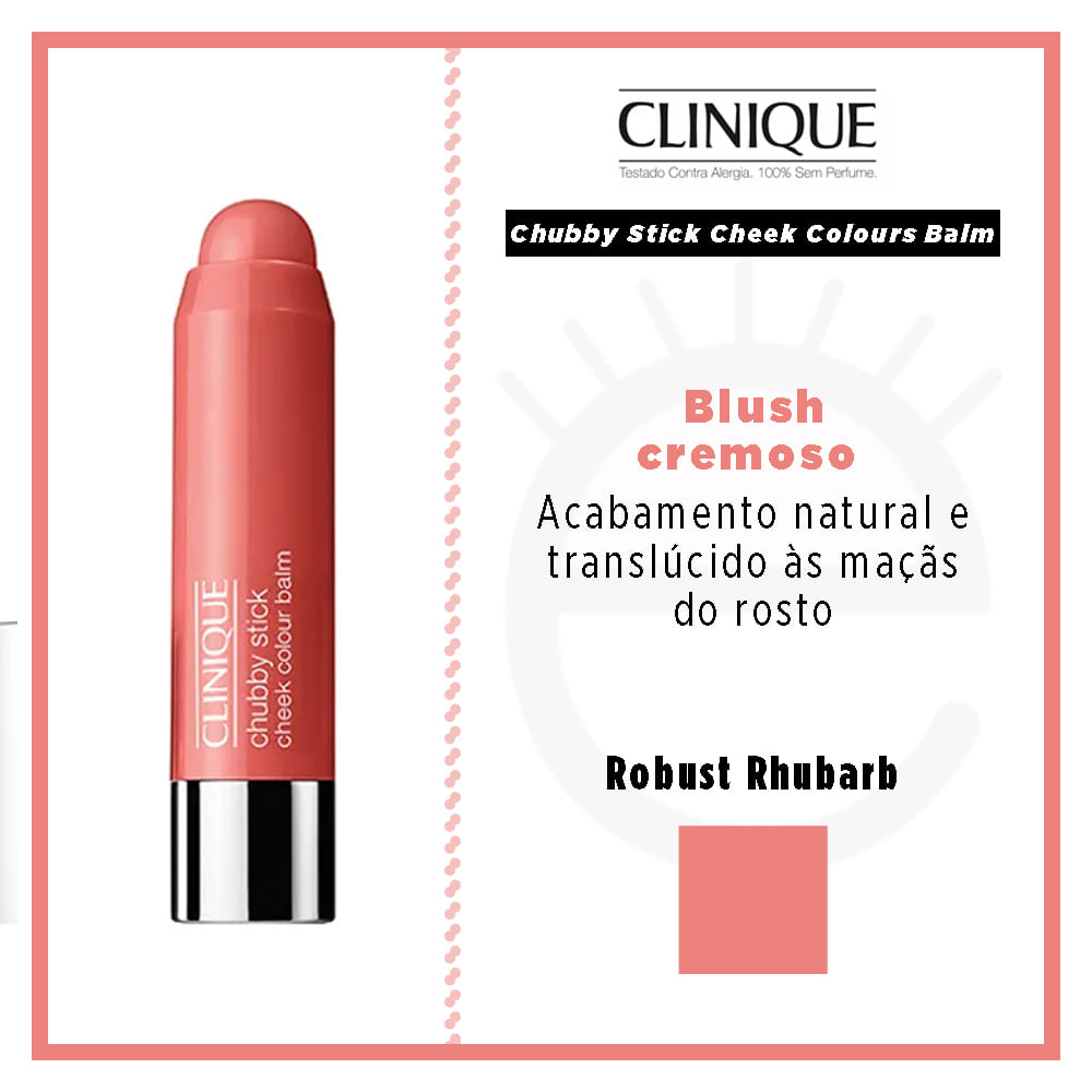 Chubby Stick Cheek Colours Balm Clinique - Blush