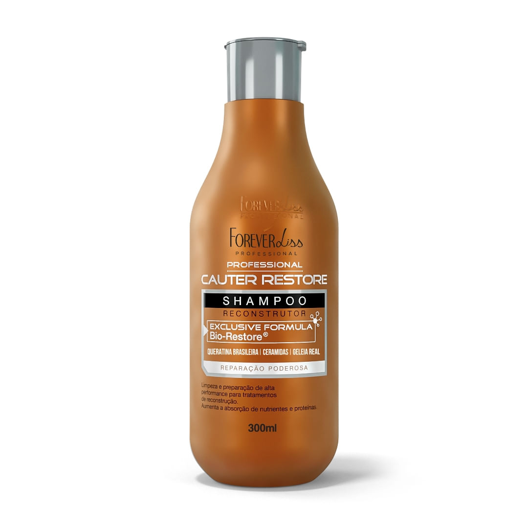 Shampoo Cauterização Forever Liss 300ml — Shampoo Cauterização Forever Liss 300ml 1Un