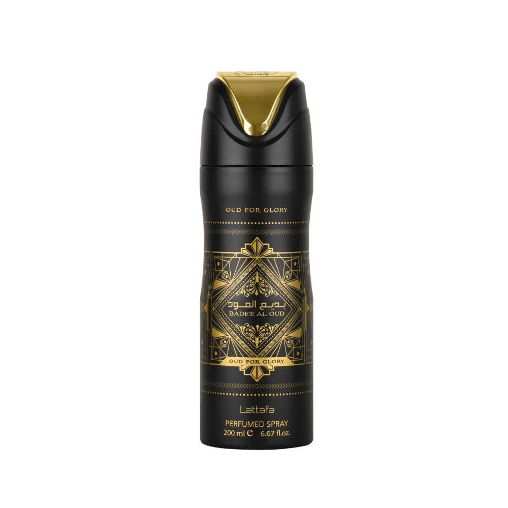 LATTAFA OUD FOR GLORY DEO PERFUMED SPRAY 200ML