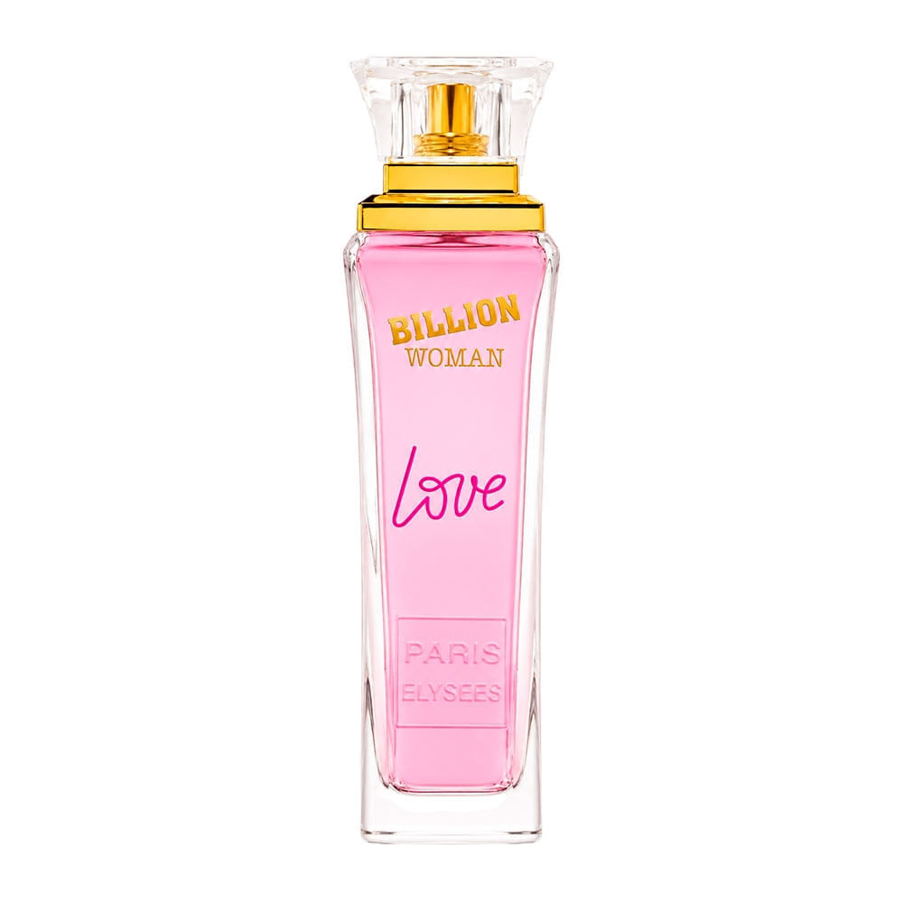 Paris Elysees Billion Woman Love Eau de Toilette - Perfume Feminino 100ml — Paris Elysees Billion Woman Love Eau de Toilette - Perfume Feminino 100ml 100ml