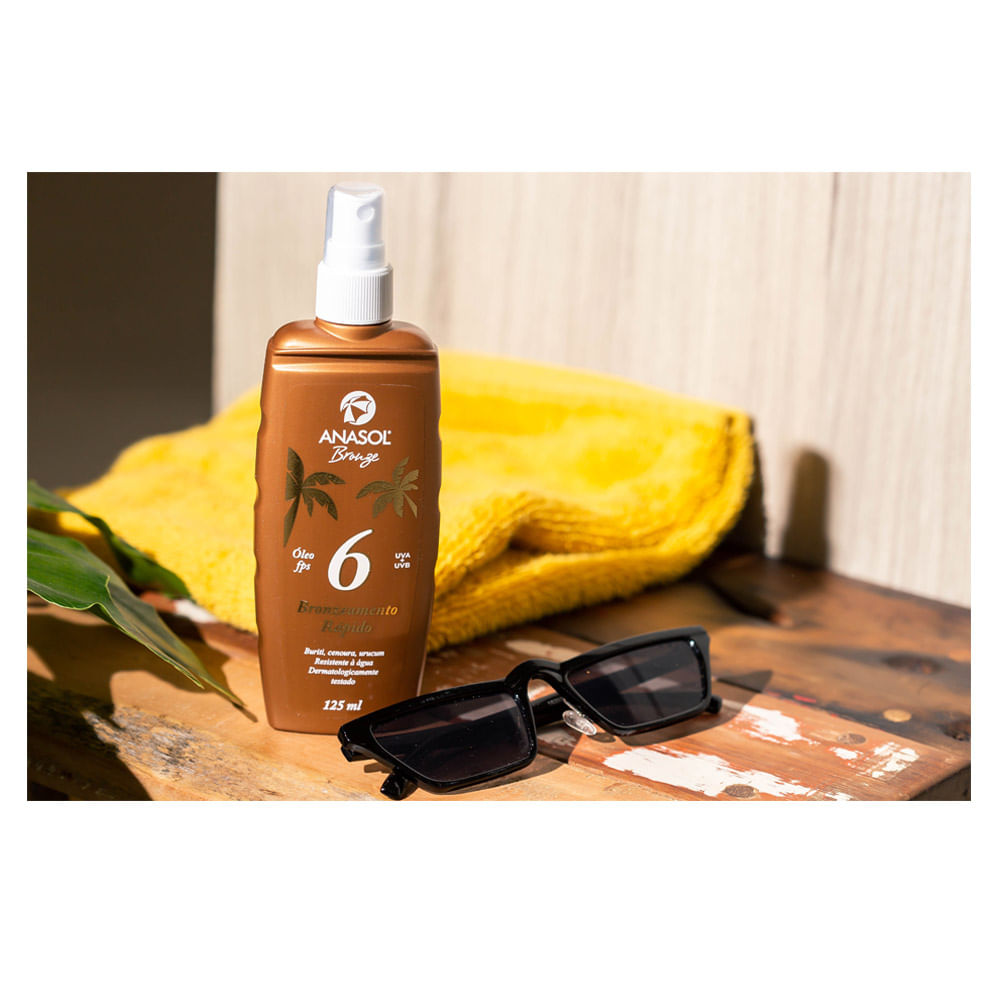 Óleo Bronzeador Spray FPS6 Anasol