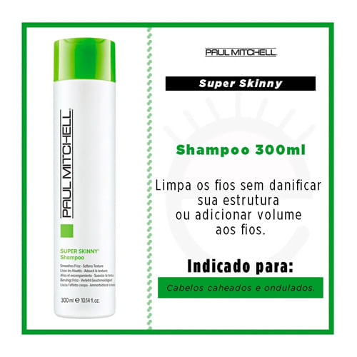 Paul Mitchell Smoothing Super Skinny Daily - Shampoo Disciplinador