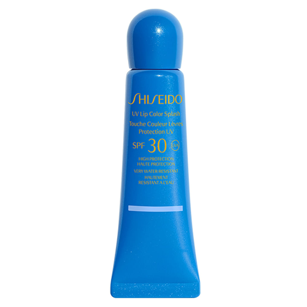 Hidratante Labial Shiseido - UV Lip Color Splash FPS30 - Blue