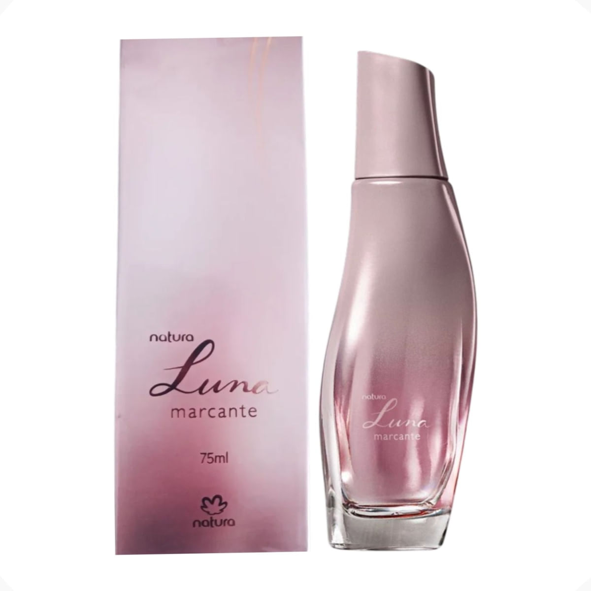 Desodorante Colônia Luna Marcante Perfume Feminino Fragrância Floral Amadeira — Desodorante Colônia Luna Marcante Perfume Feminino Fragrância Floral Amadeirada Natura 75ml REF EAN7