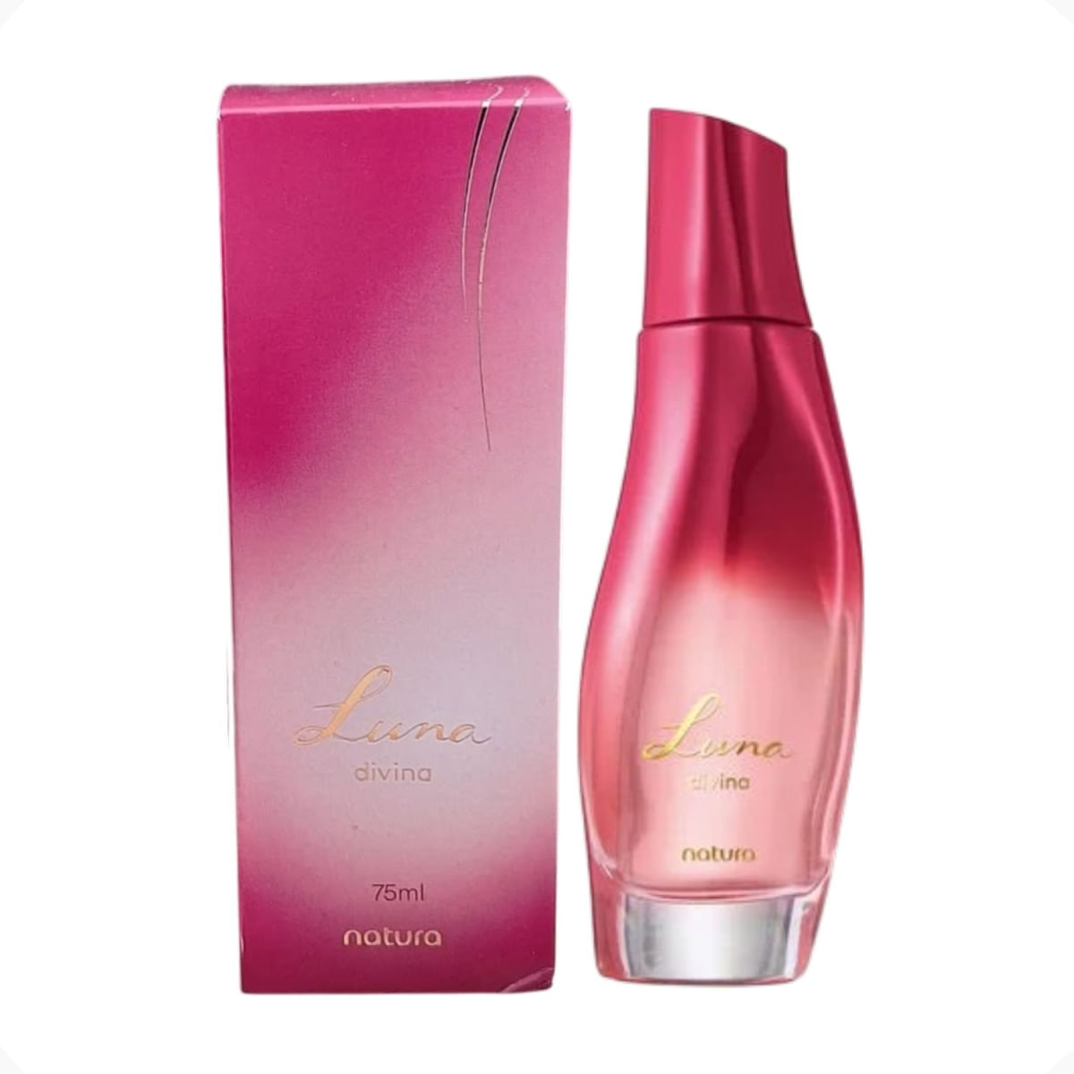 Desodorante Colônia Luna Divina Feminino Perfume Chypre Floral Natura 75ml REF 171364