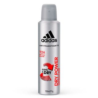 Dry Power Aerosol Adidas - Desodorante Masculino - 150ml Menor preço em Dry Power Aerosol Adidas - Desodorante Masculino - 150ml