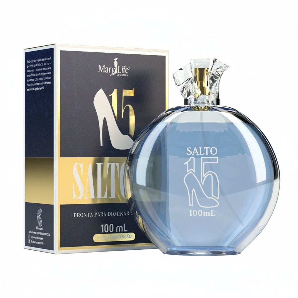 DEO COLÔNIA FEMININA SALTO 15 100ML MARY LIFE