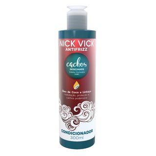 Nick Vick Antifrizz Cachos - Condicionador - 300ml Menor preço em Nick Vick Antifrizz Cachos - Condicionador - 300ml