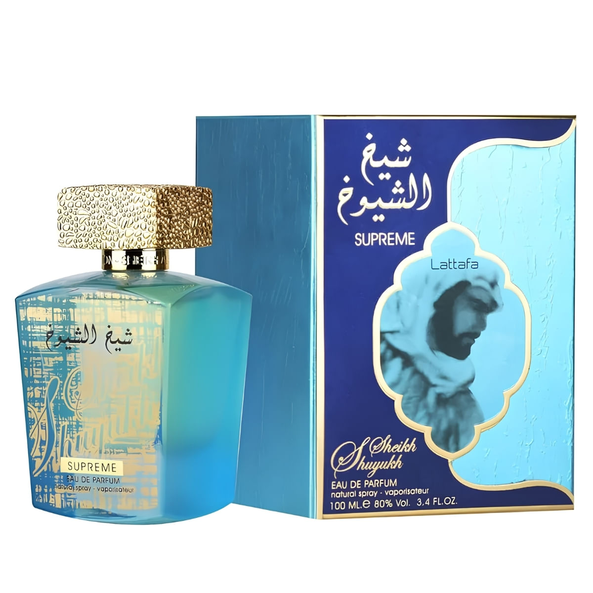 Perfume Lattafa Sheikh Al Shuyukh Supreme Eau De Parfum 100ml Masculino