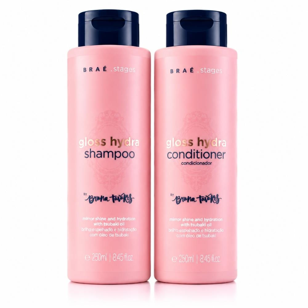 KIT Shampoo + Condicionador Braé Stages by Bruna Tavares