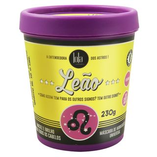Lola Cosmetics A Entendedora dos Astros Leão - Máscara de Hidratação Universal - 230g Menor preço em Lola Cosmetics A Entendedora dos Astros Leão - Máscara de Hidratação Universal - 230g