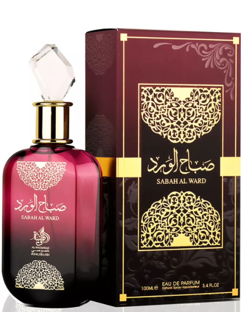 Sabah Al Ward - Al Wataniah - Perfume feminino - Eau de Parfum 100ml - Árabe Parfum