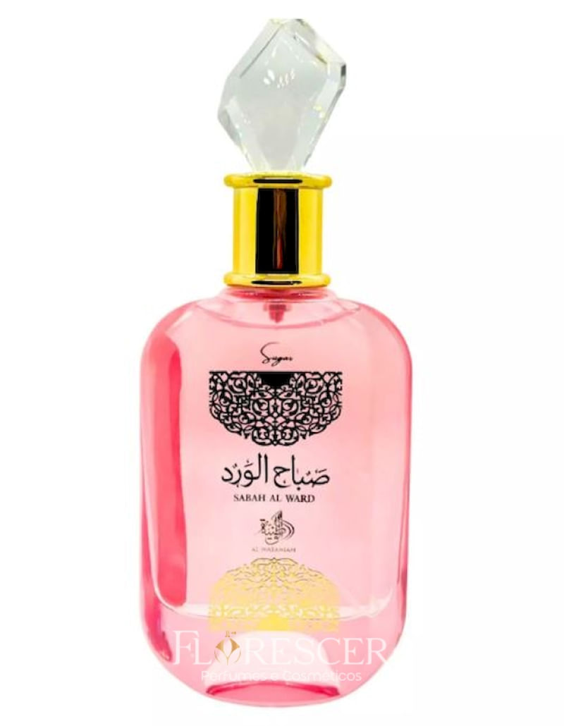 Sabah Al Ward Sugar - Al Wataniah - Perfume feminino - Eau de Parfum 100ml - Árabe Parfum