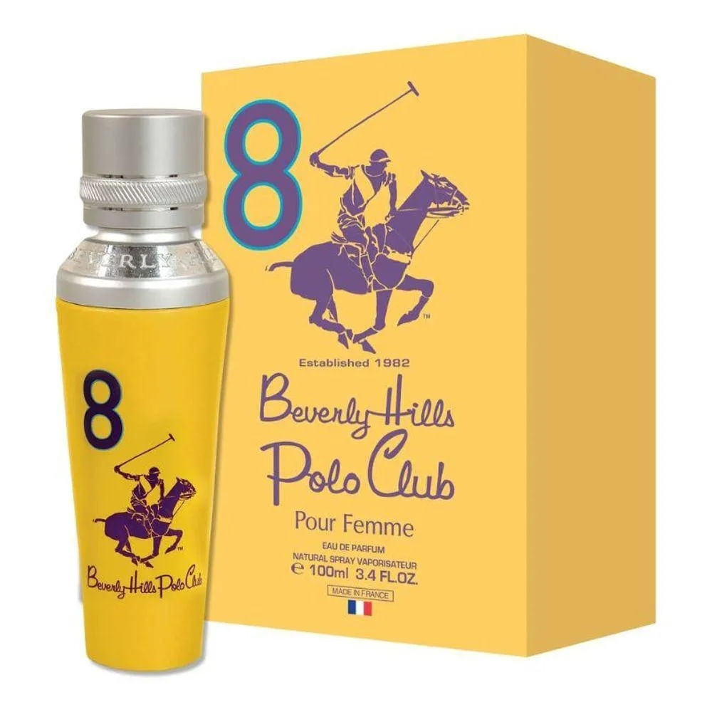 Beverly Hills Polo Club N8 Pour Femme Edt 100ml