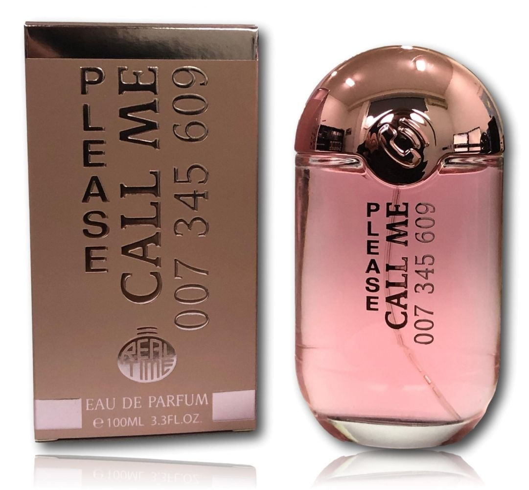 Real Time Please Call Me 007 345 609 Eau De Parfum 100ml