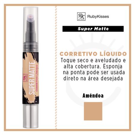 Ruby-Kisses-Corretivo-Líquido-Super-Matte-Amêndoa--4