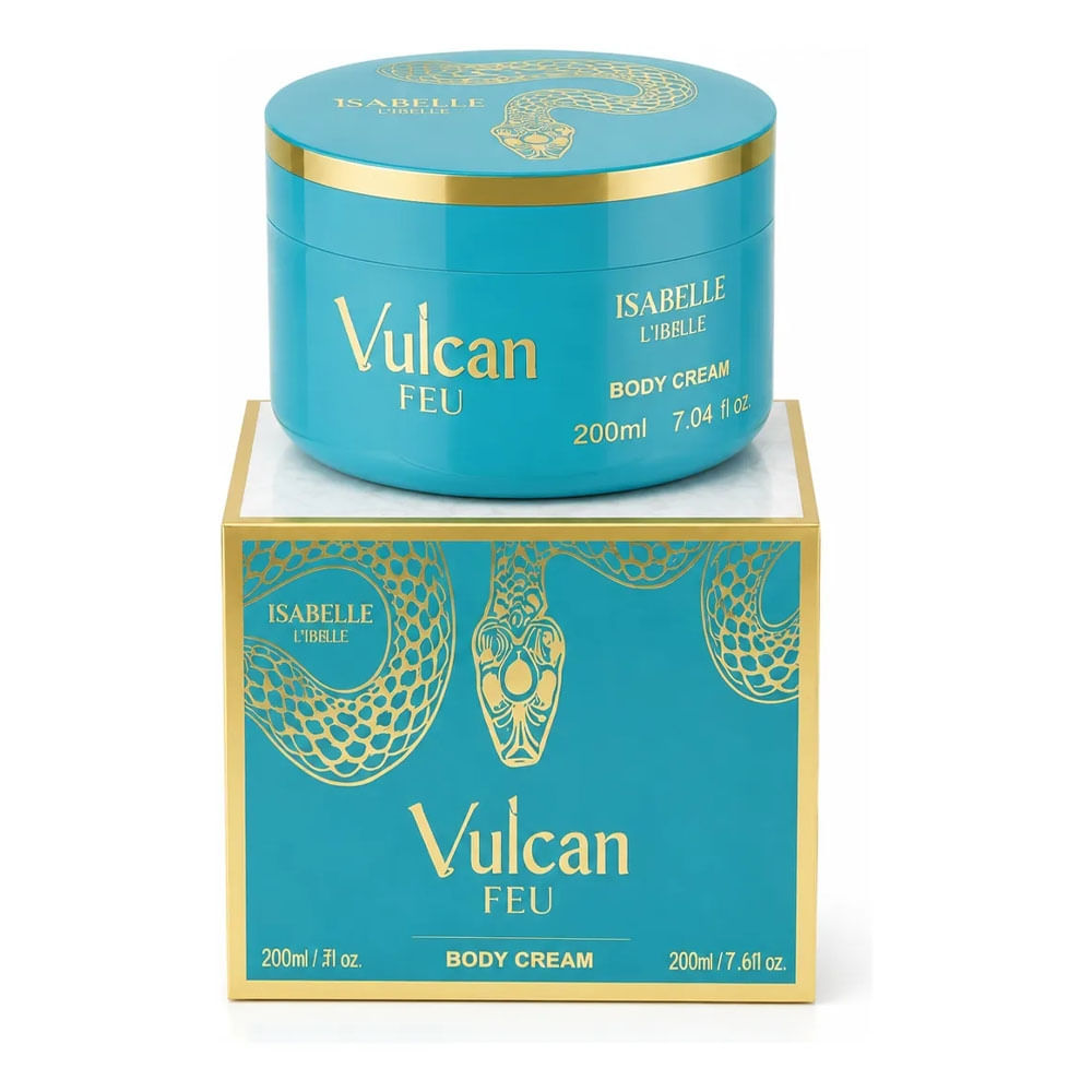 Creme Corporal Vulcan Feu Isabelle La Belle 200ml - Época Cosméticos