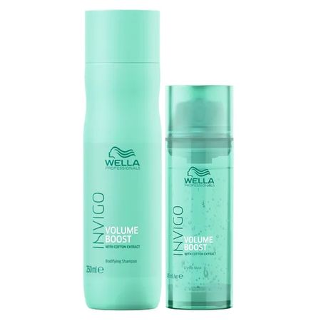 Wella Professionals Volume Booster Kit - Shampoo + Máscara Capilar - nenhuma