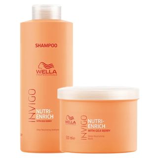 Wella Professionals Invigo Nutri-Enrich Kit - Shampoo + Máscara Menor preço em Wella Professionals Invigo Nutri-Enrich Kit - Shampoo + Máscara