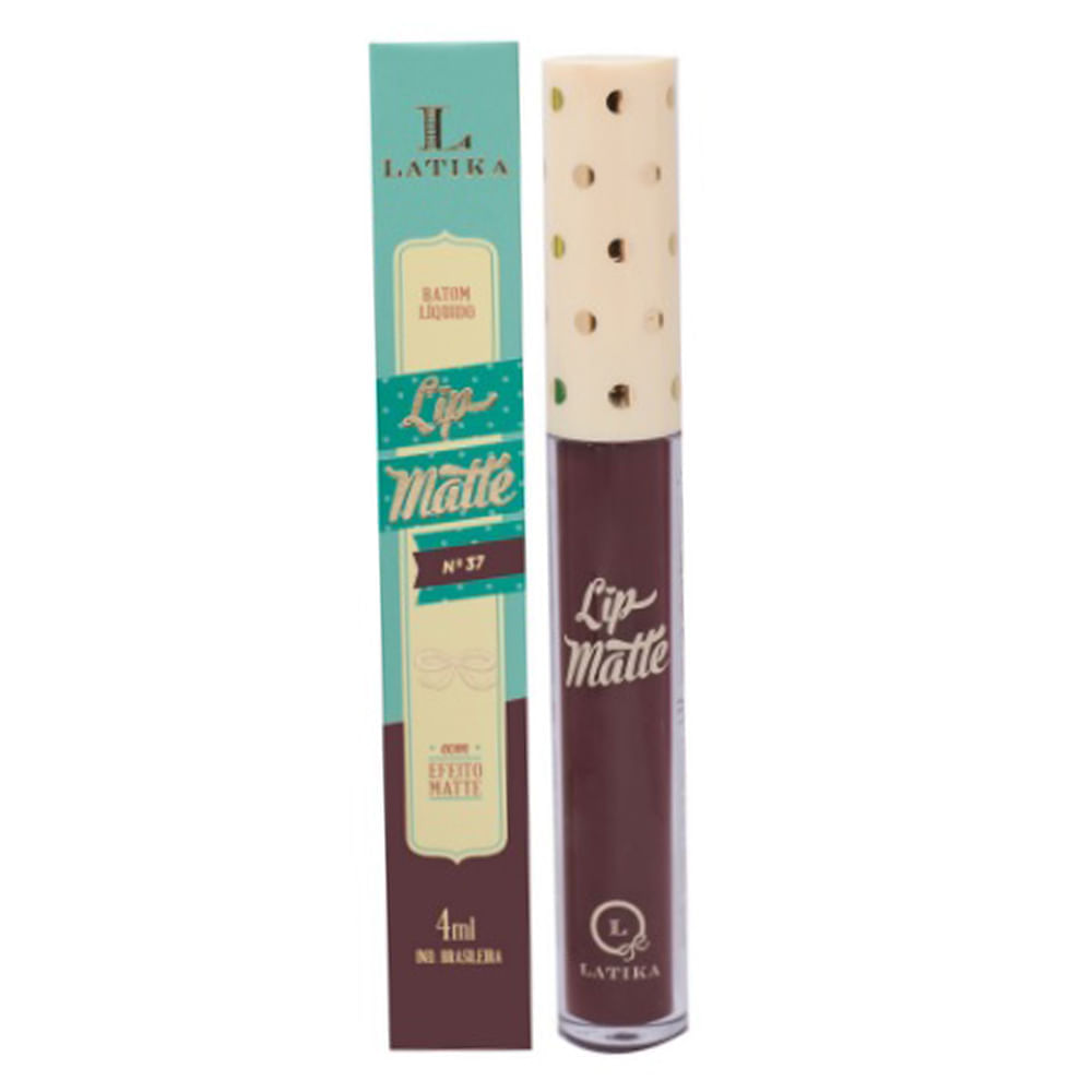 Batom Líquido Latika Lip Matte 4ml