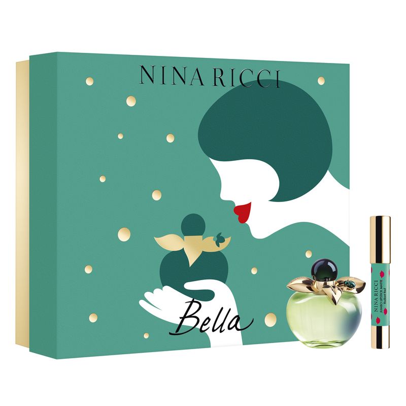 Kit Nina Ricci Bella - Perfume EDT + Batom - Época Cosméticos