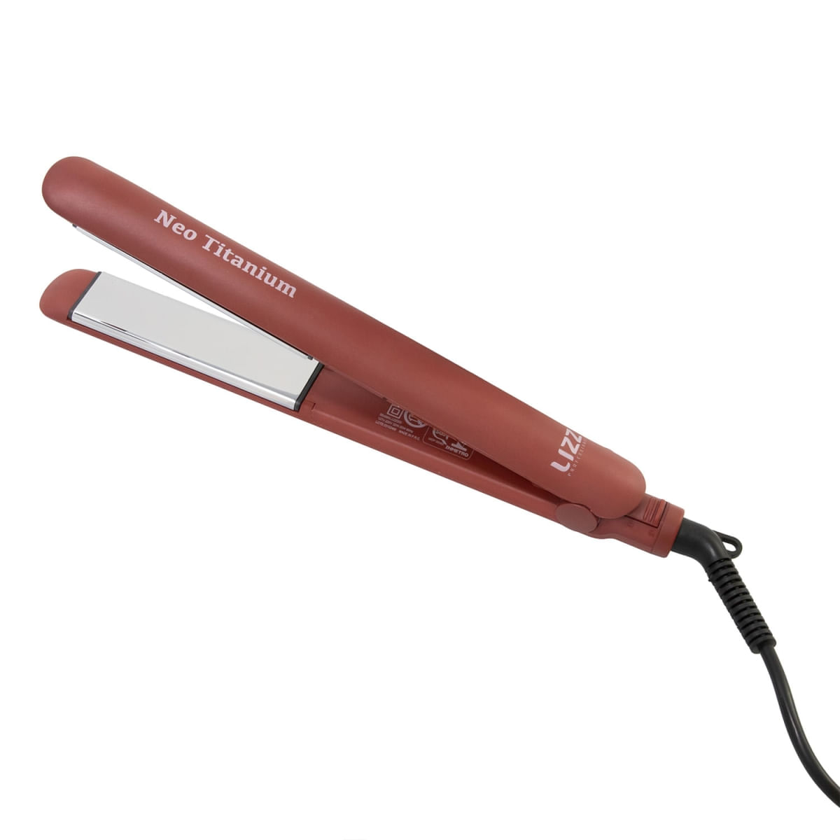 A melhor oferta de: Prancha Alisadora Neo Titanium Vermelha 230°C