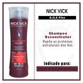 Nick & Vick Pro-Hair S.O.S Fios Abssinia e Quinoa - Shampoo Reconstrutor 250ml