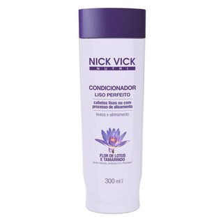 Nick & Vick Nutri Liso Perfeito - Condicionador - 300ml Menor preço em Nick & Vick Nutri Liso Perfeito - Condicionador - 300ml