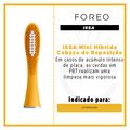 Cabeça de Reposição ISSA Mini Hybrid Mango Tango Foreo - Refil para Escova de Dente Elétrica 1 Un