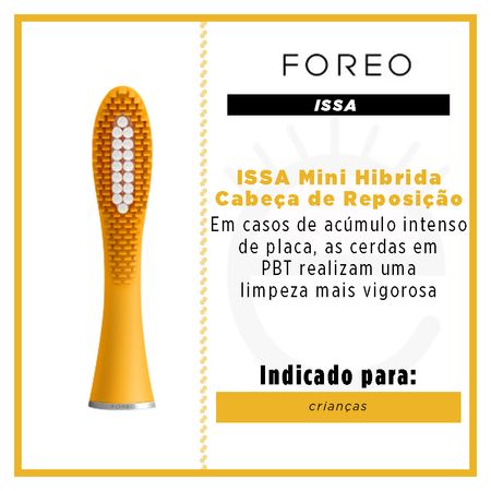 Cabeça-de-Reposição-ISSA-Mini-Hybrid-Mango-Tango-Foreo---Refil-para-Escova-de-Dente-Elétrica-1-Un--3