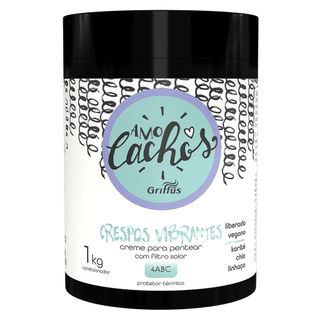 Creme para Pentear Crespos Vibrantes Amo Cachos Griffus Menor preço em Creme para Pentear Crespos Vibrantes Amo Cachos Griffus