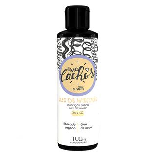 Óleo de Umectação Amo Cachos Griffus - Coco - 100ml Menor preço em Óleo de Umectação Amo Cachos Griffus - Coco - 100ml