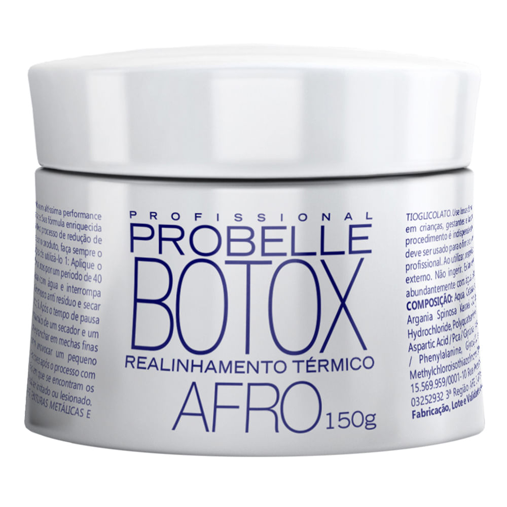 Creme Alisante Probelle Btx Afro 150g