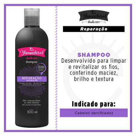 Yamasterol-Tratamentos-Yamá---Shampoo-Reparação-300ml--2