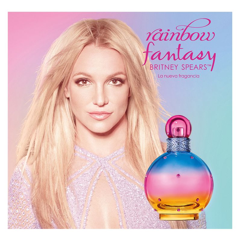 Perfume Feminino Fantasy Rainbow Britney Spears Eau de Toilette