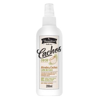 Yamasterol Cachos Coco Yamá - Ativador de Cachos - 200ml Menor preço em Yamasterol Cachos Coco Yamá - Ativador de Cachos - 200ml