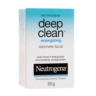 Neutrogena Deep Clean Energizing Sabonete Facial - 80g Menor preço em Neutrogena Deep Clean Energizing Sabonete Facial - 80g