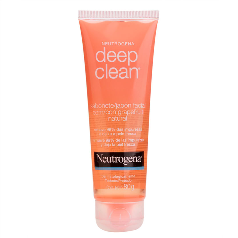 Gel Limpeza Deep Clean Neutrogena Grapefruit